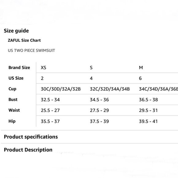 NWT Zafuls Pink‎ O Ring Bikini Sets Spaghetti Strap Size 4 - Picture 4 of 4